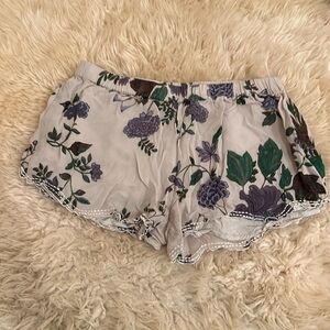 Chan Luu floral shorts